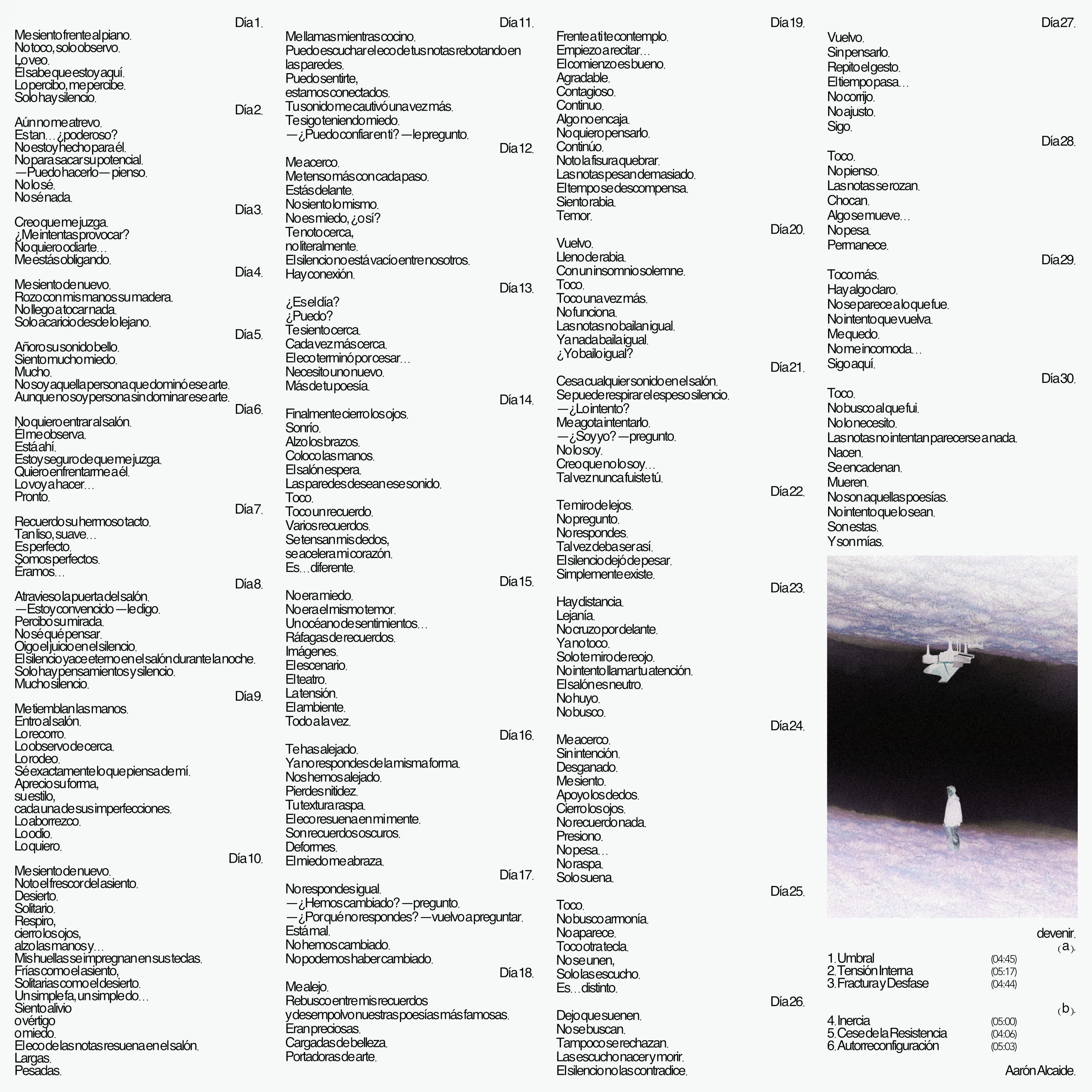 DEVENIR — contraportada